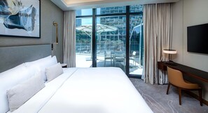 1 bedroom, desk, free WiFi, bed sheets