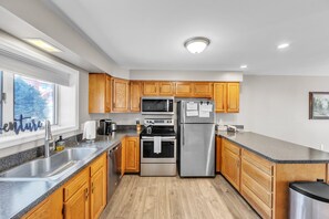 Resortwoning, 2 slaapkamers | Privékeuken | Een koelkast, een oven, een koffiezetapparaat/waterkoker