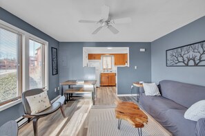 Stadtwohnung, 1 Schlafzimmer | Wohnbereich