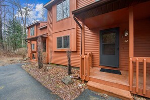 Townhome, 3 Bedrooms | Exterior detail - Chatiemac 42F - Quiet & Cozy 3-Bedroom Retreat 3 Townhouse by The Summit at Gore Mountain (North Creek)