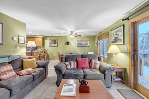 Townhome, 2 Bedrooms | Living area | Smart TV, streaming services - Otter Slide 78i - A Cozy Mountain Retreat 2 Bedroom Townhouse by The Summit at Gore Mountain (North Creek)