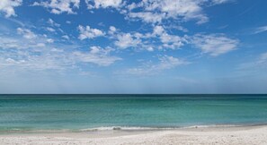 Beach nearby, white sand