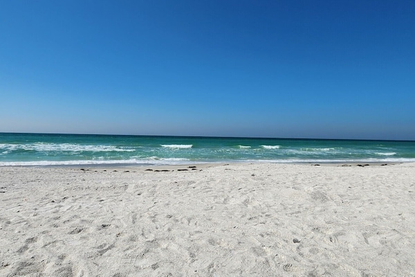 Beach nearby, white sand