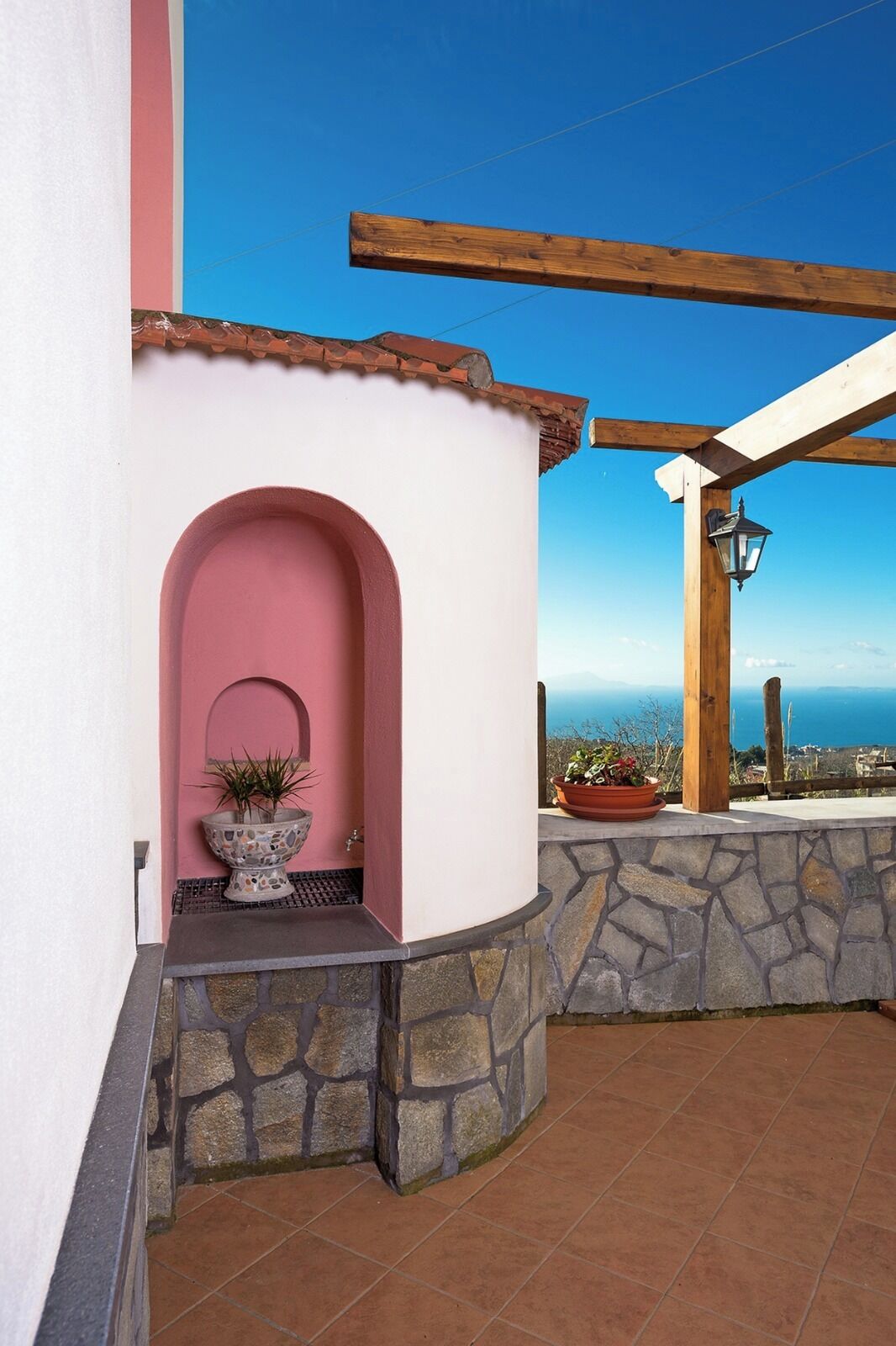 Appartement Panoramique, vue mer | Terrasse/Patio