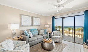 Condo, 1 King Bed with Sofa bed (The Summit 312) | Living area