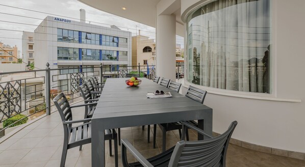 Superior Apartment, City View | Terrace/patio