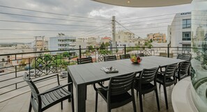 Superior Apartment, City View | Terrace/patio