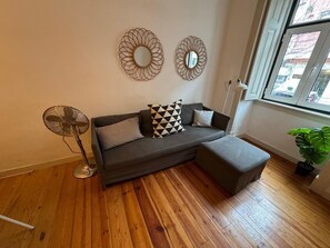 Appartement Deluxe, salle de bains privée, vue ville (Terrace Marquês) | Chambres insonorisées, fer et planche à repasser, Wi-Fi gratuit