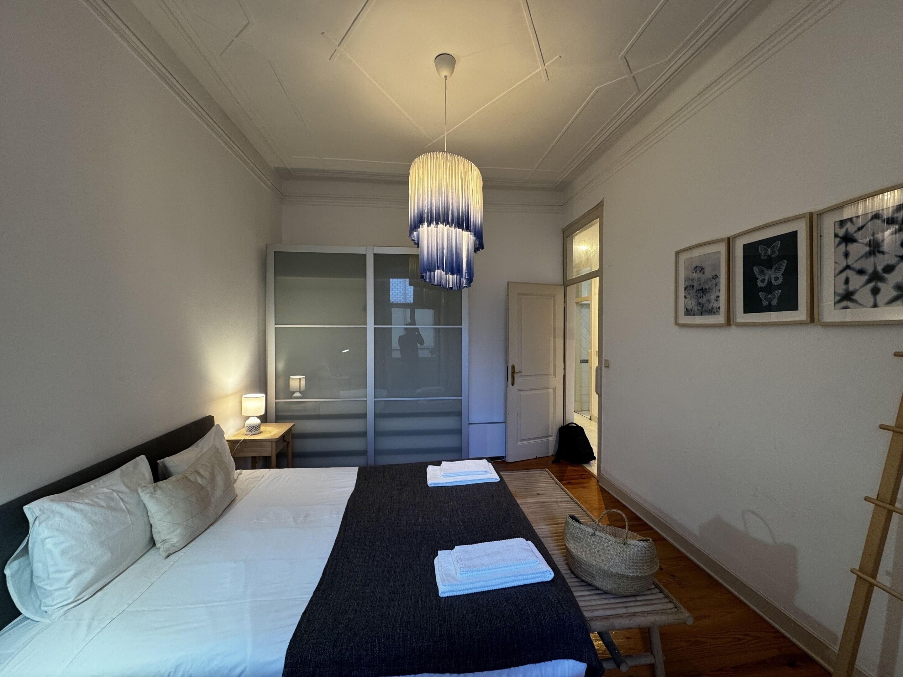 Departamento Deluxe, baño privado, vista a la ciudad (Terrace Marquês) | Insonorización, tabla de planchar con plancha y wifi gratis 