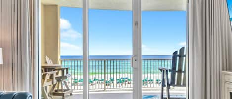 Appart'hôtel, plusieurs lits (Emerald Isle 403) | Coin séjour