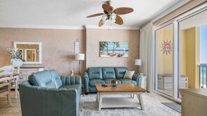 Condo, Multiple Beds (Emerald Isle 403) | Living area - Emerald Isle 403 (Panama City Beach)