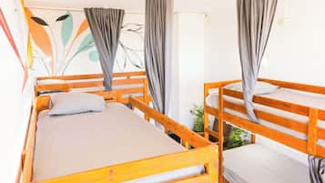 Blackout drapes, iron/ironing board, free WiFi, bed sheets