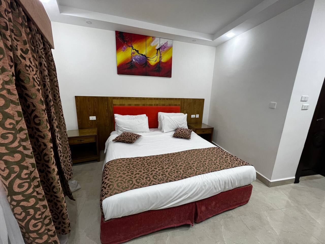 Quarto casal luxo | Área de estar