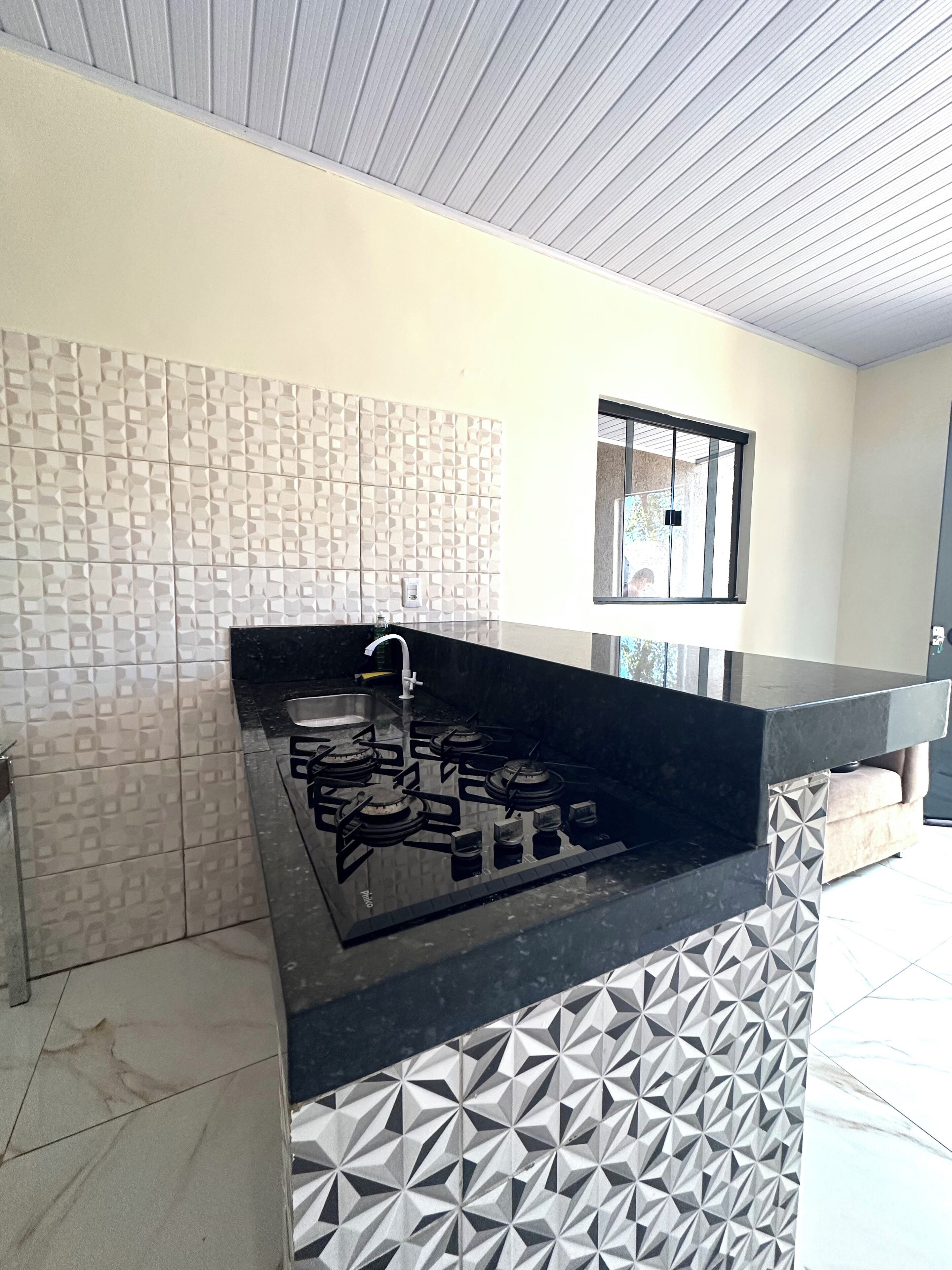 Basic House, Patio | Private kitchen