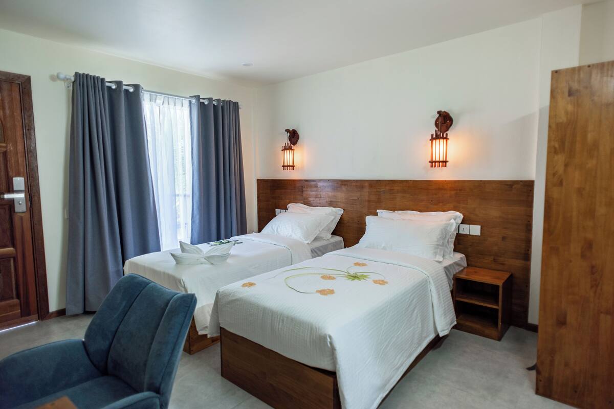 Deluxe-Doppel- oder -Zweibettzimmer, Stadtblick