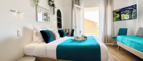 Superior Room, Balcony, City View | In-room safe, individually decorated, laptop workspace, free WiFi