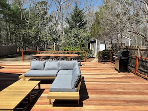 Outdoor dining - Springs Cottage with Large Outdoor Living Space (East Hampton)