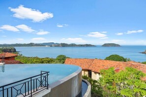Beach/ocean view - Stylish Villa with Brand-New Furniture, Panoramic Ocean Views, and Infinity Swimming Pool & Hot Tub (Potrero)