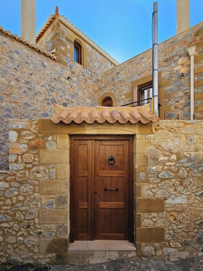 Fachada de la propiedad