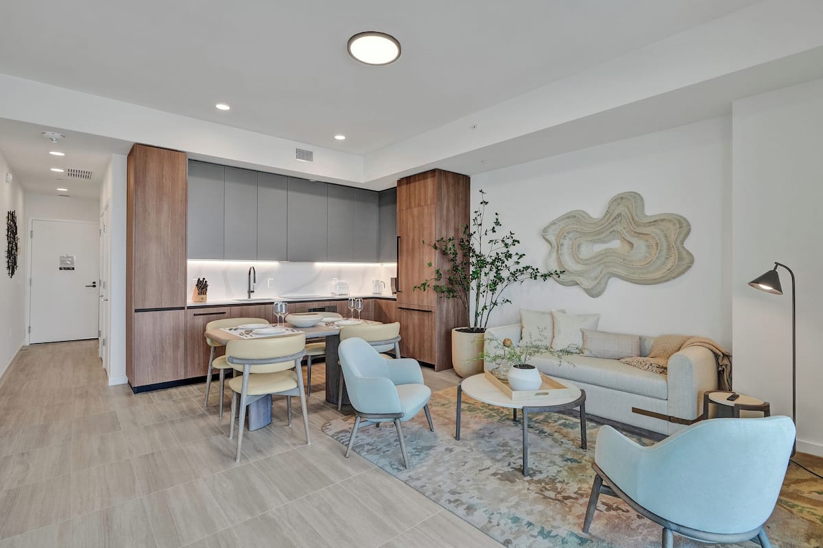 Superior 2 Bedroom with Balcony, Partial Ocean views | Living area | 50-inch Smart TV with digital channels