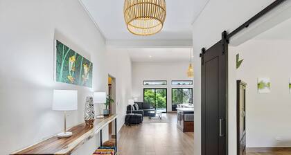 Villa with Minimalist Design & Scenic Deck with Private Infinity Pool and Jungle Views