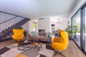 Fireplace, ping pong