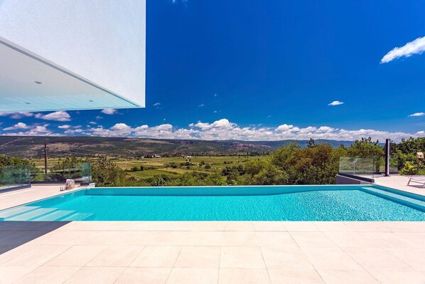 Piscine chauffée