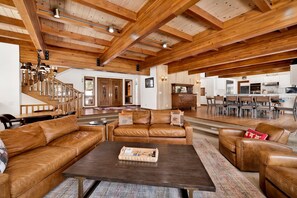 Cabin, Multiple Beds, Hot Tub, Mountain View (2547) | Living area | Fireplace - Bear Lake Lodge #2547 (Big Bear Lake)