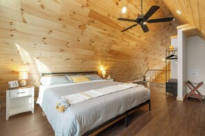 3 habitaciones, tabla de planchar con plancha y cuna de viaje