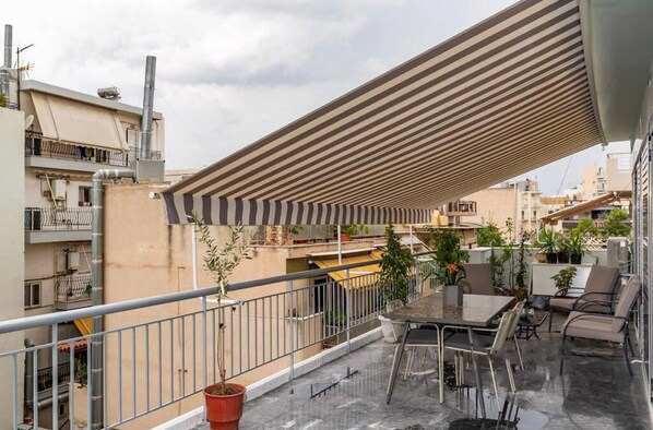 Appartement Confort, 2 chambres, non-fumeur | Terrasse/Patio