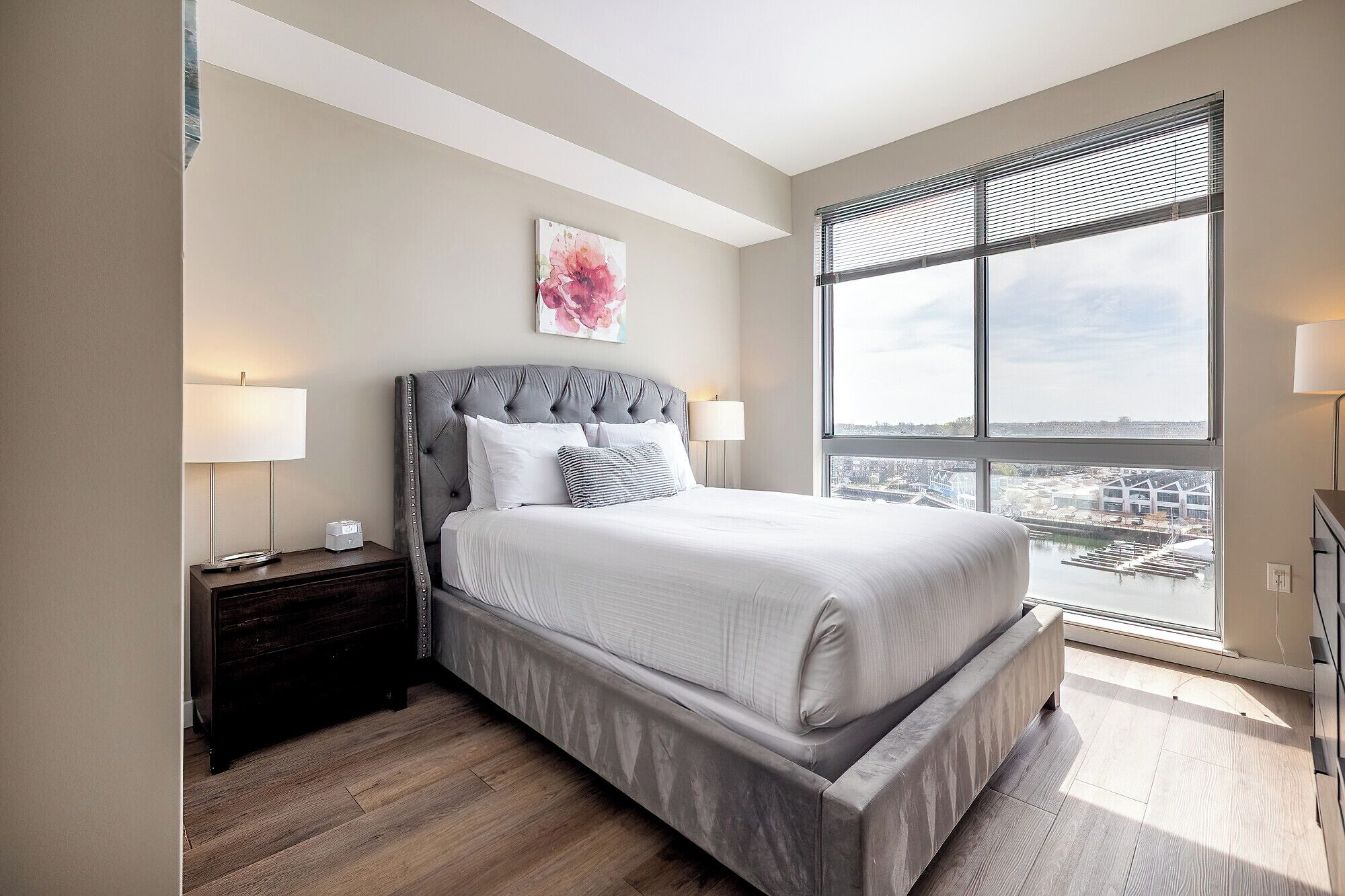 Luxury Apartment, Balcony, Harbor View | 1 bedroom, desk, laptop workspace, iron/ironing board