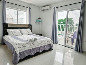 Comfort Triple Room, Courtyard View