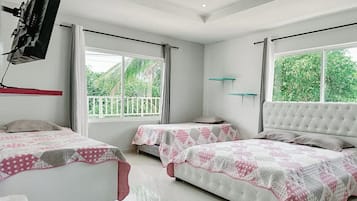 Free WiFi, bed sheets