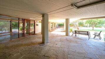 Entrada de la propiedad