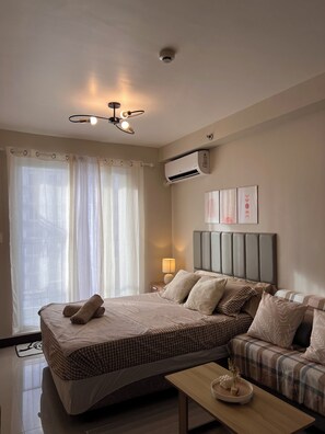 1 bedroom, WiFi, bed sheets