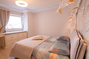 2 Schlafzimmer, Bügeleisen/Bügelbrett, kostenloses WLAN, Bettwäsche