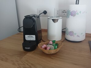Kaffe och/eller kaffebryggare