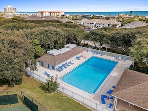 Appart'hôtel, 1 grand lit et 1 canapé-lit (Sea Woods 146) | Piscine | Piscine chauffée