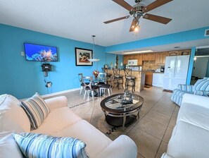Condo, 1 King Bed (Holiday Villas III 109 - Sea You at t) | Living area