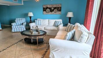 Condo, 1 King Bed (Holiday Villas III #109 - Sea You at ) | Living area