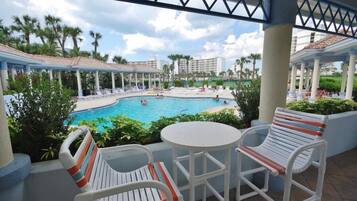 Condo, várias camas (Oceanwalk 1-502) | Piscina | Piscina aquecida