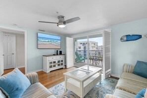 Appart'hôtel, plusieurs lits (Oceanwalk 1-502) | Coin séjour