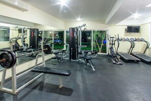 Lägenhet - flera sängar (Sabbia 4207- 2 Bedrooms all-in suite) | Fitnesscenter