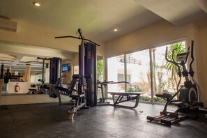 Lägenhet - flera sängar (Sabbia 4207- 2 Bedrooms all-in suite) | Fitnesscenter