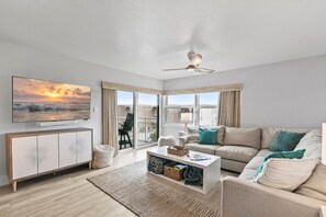 Condo, Multiple Beds (Seaward B503) | Living area