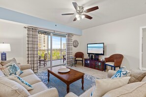 Condo, Multiple Beds (Oceanwalk 13-403) | Living area