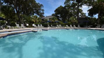 Villa, 2 Bedrooms, Smoking, Balcony | Pool | Outdoor pool