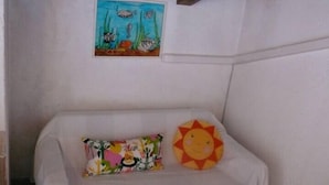 Cobertura básico, vista para o mar | Área de estar