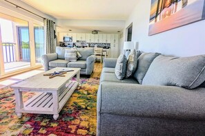 Condo, 1 King Bed with Sofa bed (Sea Club #32 - Dolphins Lookout) | Living area - Sea Club #32 - Dolphins Lookout (Indian Shores)