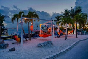 Overnattingsstedets uteområder